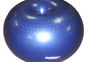 279897 Rehabilitační míč donut FitPAWS, modrý