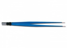 30651 - Bipolární pinzeta EU 20 cm rovná - hrot 1mm